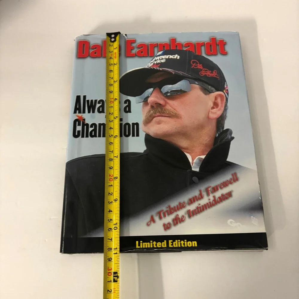 Dale Earnhardt Always a Champion Limited Edition Tribute Book NASCAR 01 Triumph